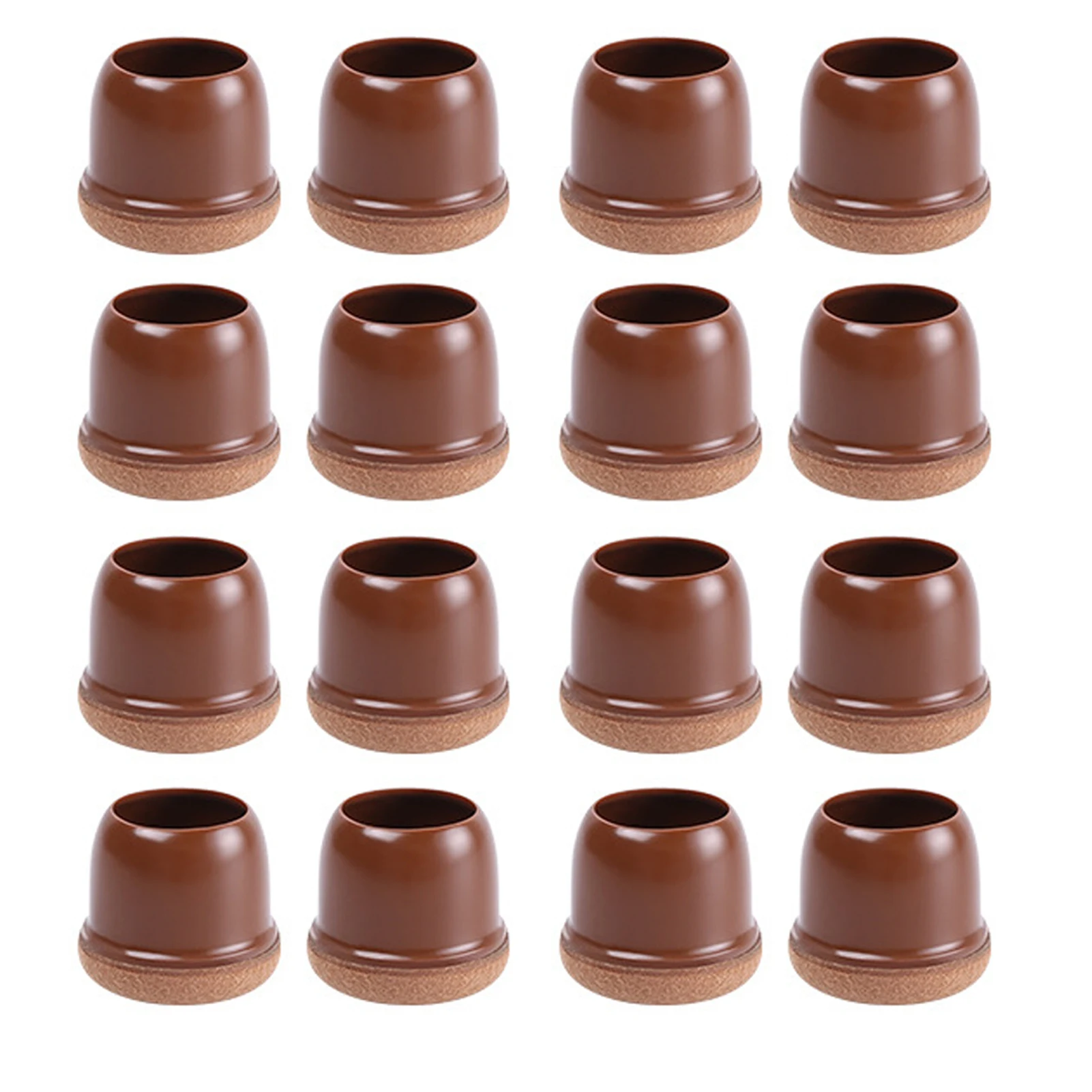 16pcs Covers Furniture Feet Fit 1.9 - 2.5cm Caps Floor Protectors TPE Rubber No Noise Soft Padding With Wrapped Felt Chair Leg
16pcs Covers Furniture Feet Fit 1.9 - 2.5cm Caps Floor Protectors TPE Rubber No Noise Soft Padding With Wrapped Felt Chair Leg