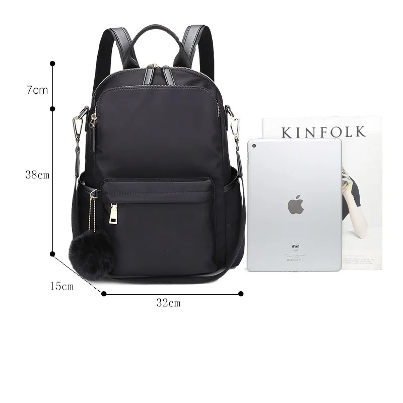 Backpack Women's 2022 New Trendy All-match Waterproof Oxford Cloth Backpack Fashion Anti-theft One-shoulder Girls Travel Bag
Backpack Women's 2022 New Trendy All-match Waterproof Oxford Cloth Backpack Fashion Anti-theft One-shoulder Girls Travel Bag