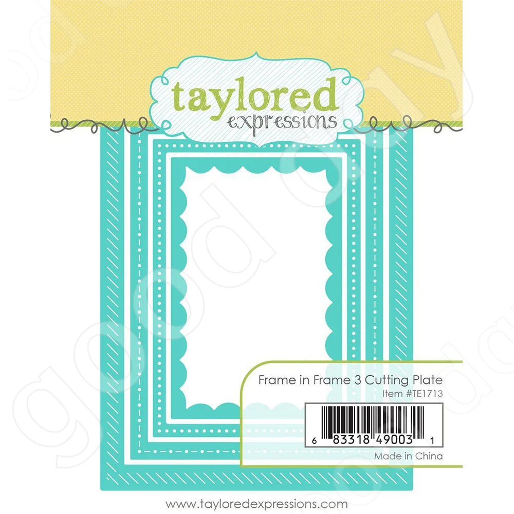 Frame in Frame Metal Cutting Dies Scrapbook Diary Decoration Embossing Template Diy Greeting Card Handmade 2023 New Arrival
Frame in Frame Metal Cutting Dies Scrapbook Diary Decoration Embossing Template Diy Greeting Card Handmade 2023 New Arrival