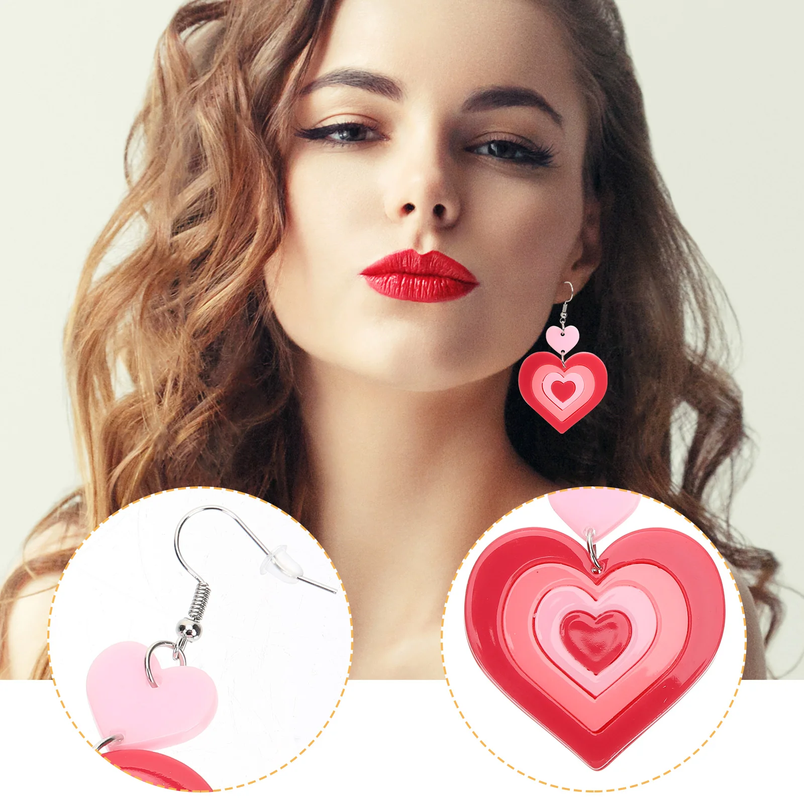 2 Pairs Decorate Teen Girls Earrings Drop Fun Women Aesthetics Jewelry Women's Lockets Jewelries Earrings set
2 Pairs Decorate Teen Girls Earrings Drop Fun Women Aesthetics Jewelry Women's Lockets Jewelries Earrings set