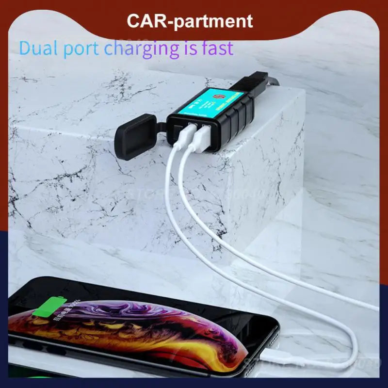 Waterproof Waterproof Dual Usb Charger Dc12-24v Temperature Resistant Durable Sae To Usb Adapter Dustproof Sae Socket 1.4m Ot
Waterproof Waterproof Dual Usb Charger Dc12-24v Temperature Resistant Durable Sae To Usb Adapter Dustproof Sae Socket 1.4m Ot