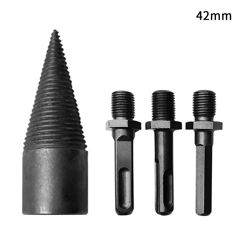 4pcs Carpentry Firewood Splitting Wood Screw Cone Durable Camping Log Household With 3 Shank Punch Drill Bit Set Heavy Duty
4pcs Carpentry Firewood Splitting Wood Screw Cone Durable Camping Log Household With 3 Shank Punch Drill Bit Set Heavy Duty
