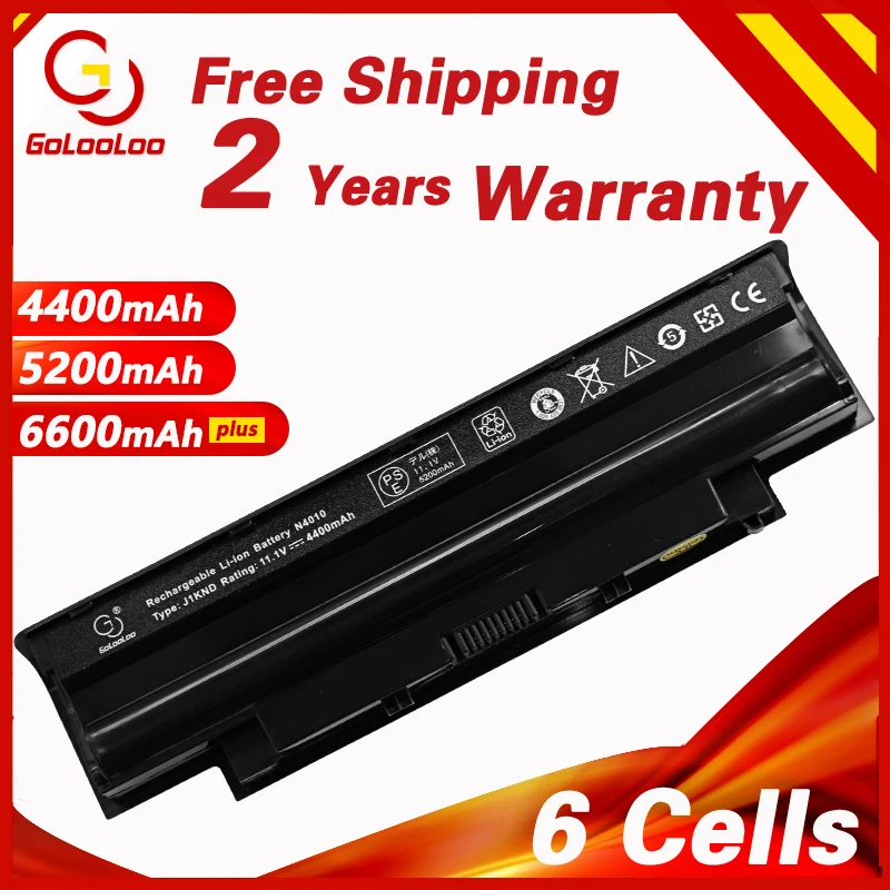 Аккумулятор Golooloo J1KND для ноутбука DELL Inspiron N4010 N3010 N3110 N4050 N4110 N5010 N5010D N5110 N7010 N7110 M501 M501R M511R
Аккумулятор Golooloo J1KND для ноутбука DELL Inspiron N4010 N3010 N3110 N4050 N4110 N5010 N5010D N5110 N7010 N7110 M501 M501R M511R
