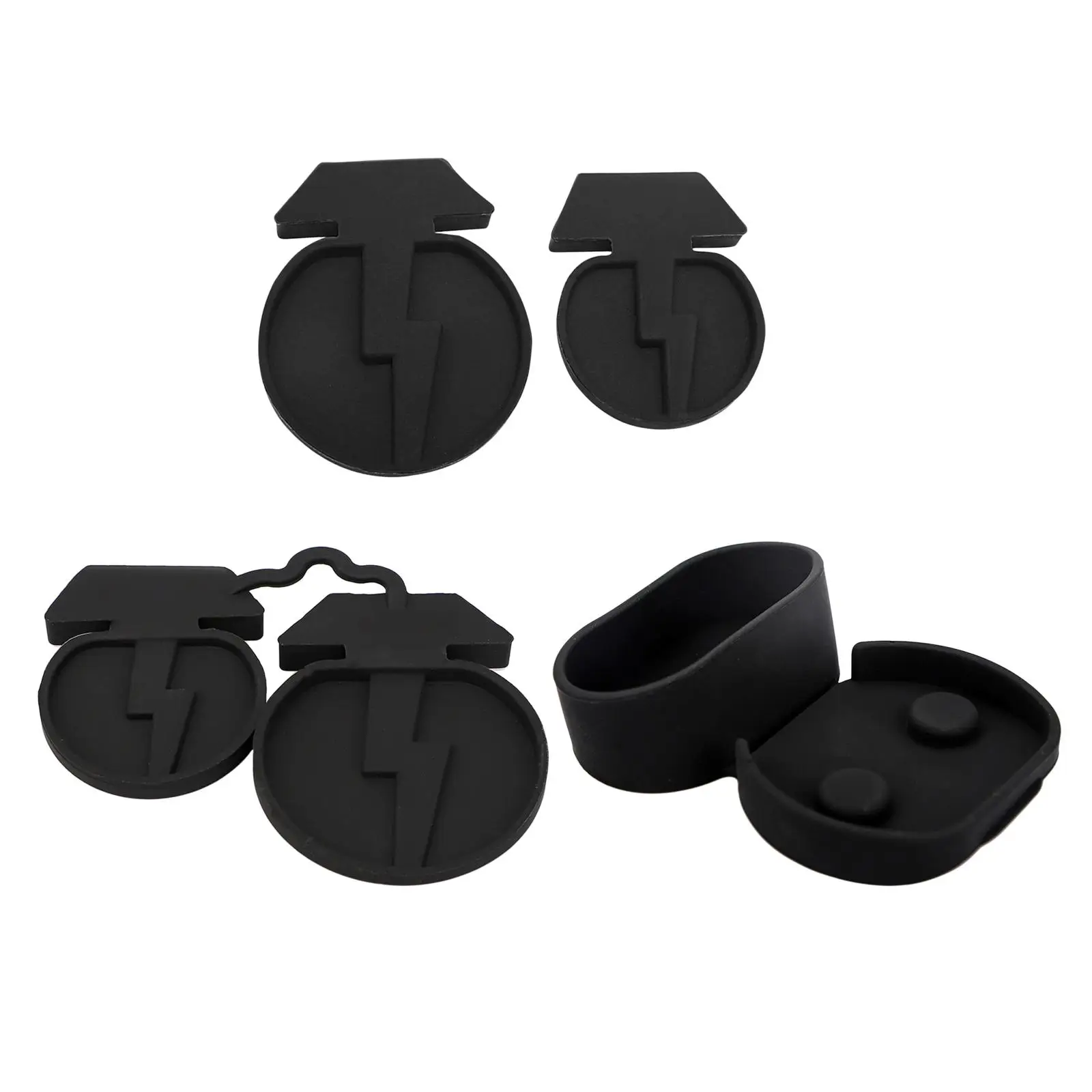 2Pcs Car Charging Port Waterproof Dust Plug Protection Black Protective Covers Fit for Tesla Model 3 Accessories Replacement 
2Pcs Car Charging Port Waterproof Dust Plug Protection Black Protective Covers Fit for Tesla Model 3 Accessories Replacement