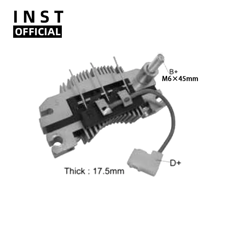 ALTERNATOR GENERATORS RECTIFIER BRIDGE FOR XR692 6362150121222124 UBB 812 31-9305 131391 63321008 63321041
ALTERNATOR GENERATORS RECTIFIER BRIDGE FOR XR692 6362150121222124 UBB 812 31-9305 131391 63321008 63321041