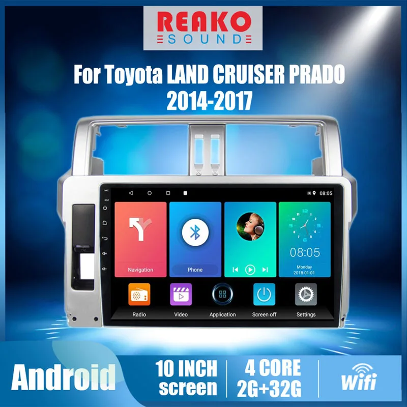 2 Din Car Radio For Toyota LAND CRUISER PRADO 2014 2015 2016 2017 Multimedia Android 4G Carplay 8.1 Video Player GPS Navigation
2 Din Car Radio For Toyota LAND CRUISER PRADO 2014 2015 2016 2017 Multimedia Android 4G Carplay 8.1 Video Player GPS Navigation