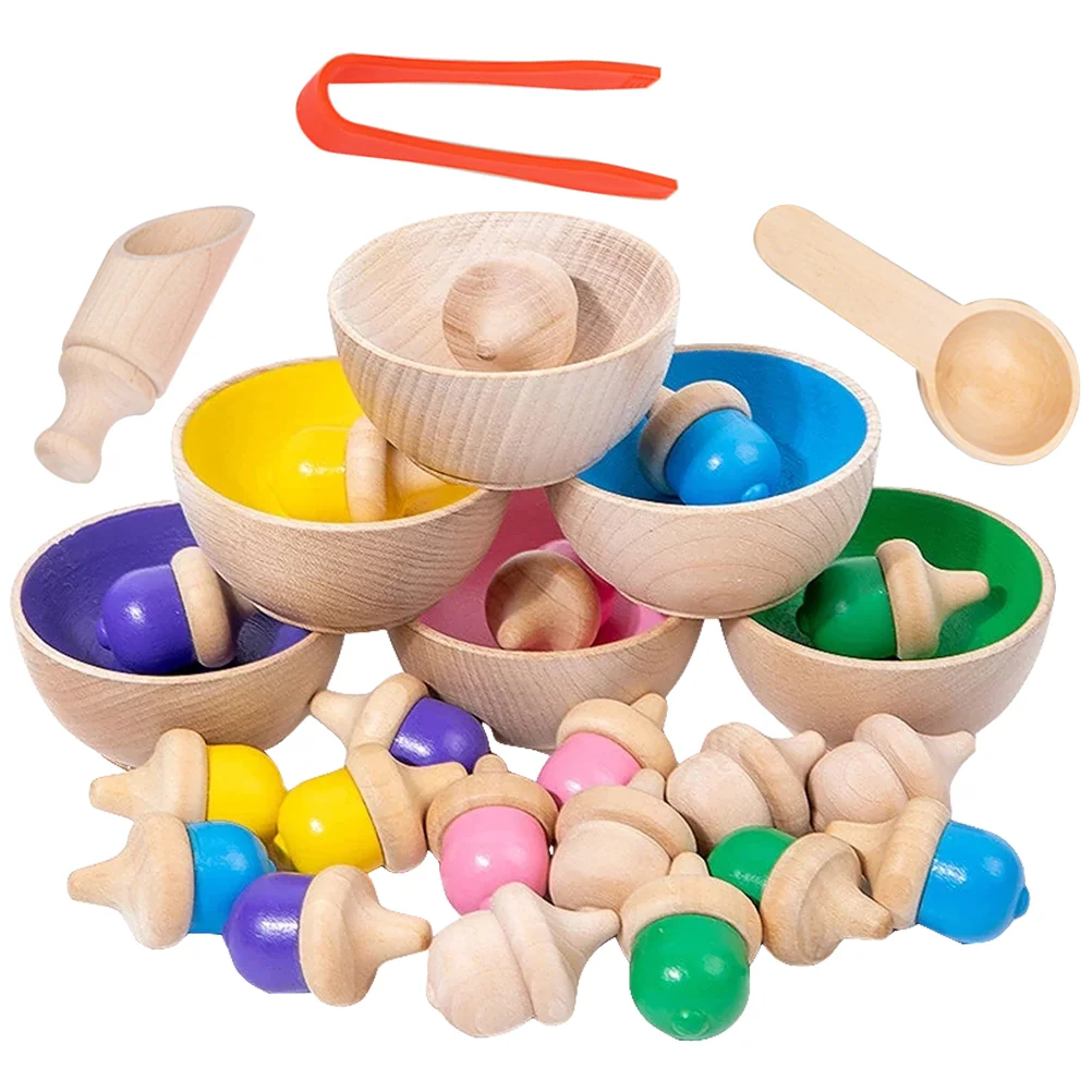 Montessori Toys Colorful Wooden Gyroscopes Matching Toys Sorting Cups Sensory Toys Educational Toys For Children
Montessori Toys Colorful Wooden Gyroscopes Matching Toys Sorting Cups Sensory Toys Educational Toys For Children