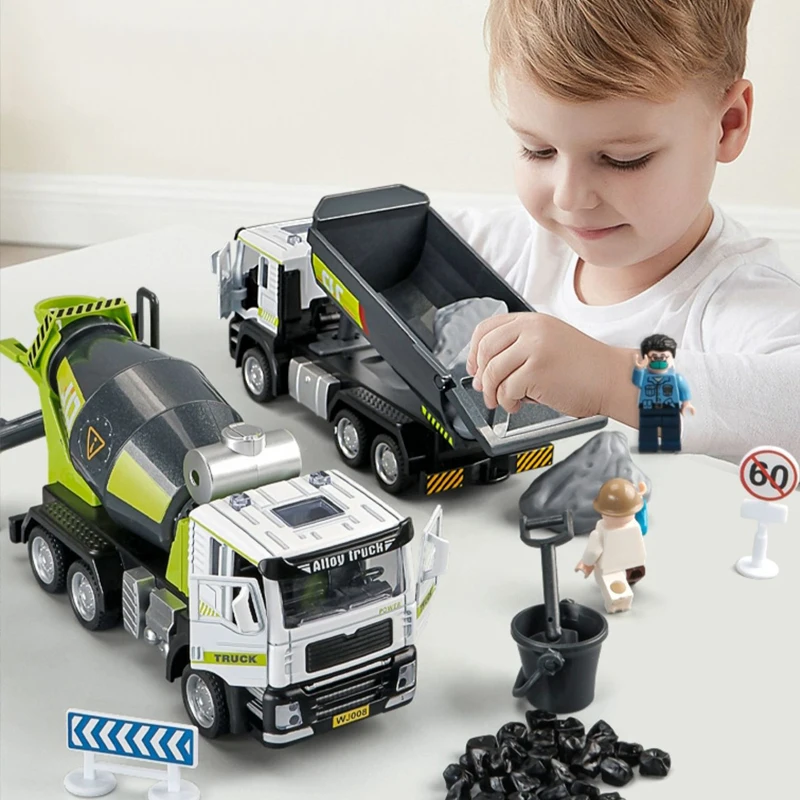 1/50 Alloy Engineering Diecast Set Sound Light Diecasts Toy Vehicles for Kids Boys Birthday Gift Excavater Crane Bulldozer Model
1/50 Alloy Engineering Diecast Set Sound Light Diecasts Toy Vehicles for Kids Boys Birthday Gift Excavater Crane Bulldozer Model