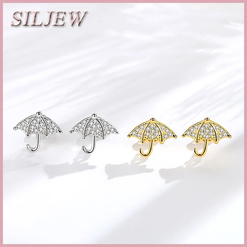 Copper Cute Sparkling Umbrella Stud Earring For Women Korean Version Simple Pavé Zircon Earrings Creative Gold Plating Jewelry
Copper Cute Sparkling Umbrella Stud Earring For Women Korean Version Simple Pavé Zircon Earrings Creative Gold Plating Jewelry