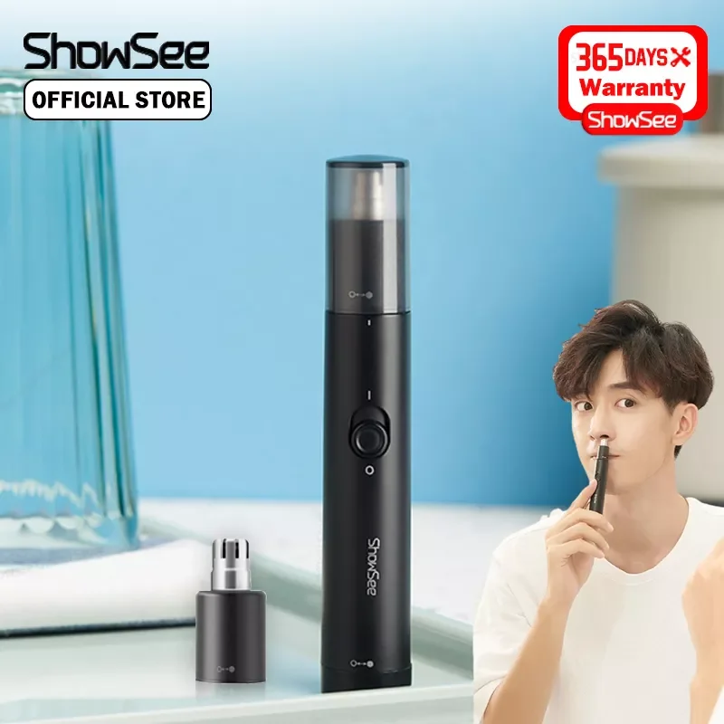 Showsee Electric Mini Nose Hair Trimmer Portable Ear Nose Hair Shaver Waterproof Independent Cutter Head Safer Low Noise
Showsee Electric Mini Nose Hair Trimmer Portable Ear Nose Hair Shaver Waterproof Independent Cutter Head Safer Low Noise