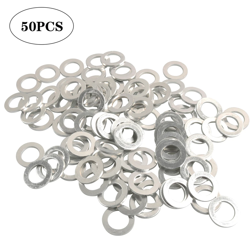 50Pcs Oil Drain Plug Crush Washer Gaskets 14mm OEM 94109-14000 For Honda For Acura
50Pcs Oil Drain Plug Crush Washer Gaskets 14mm OEM 94109-14000 For Honda For Acura