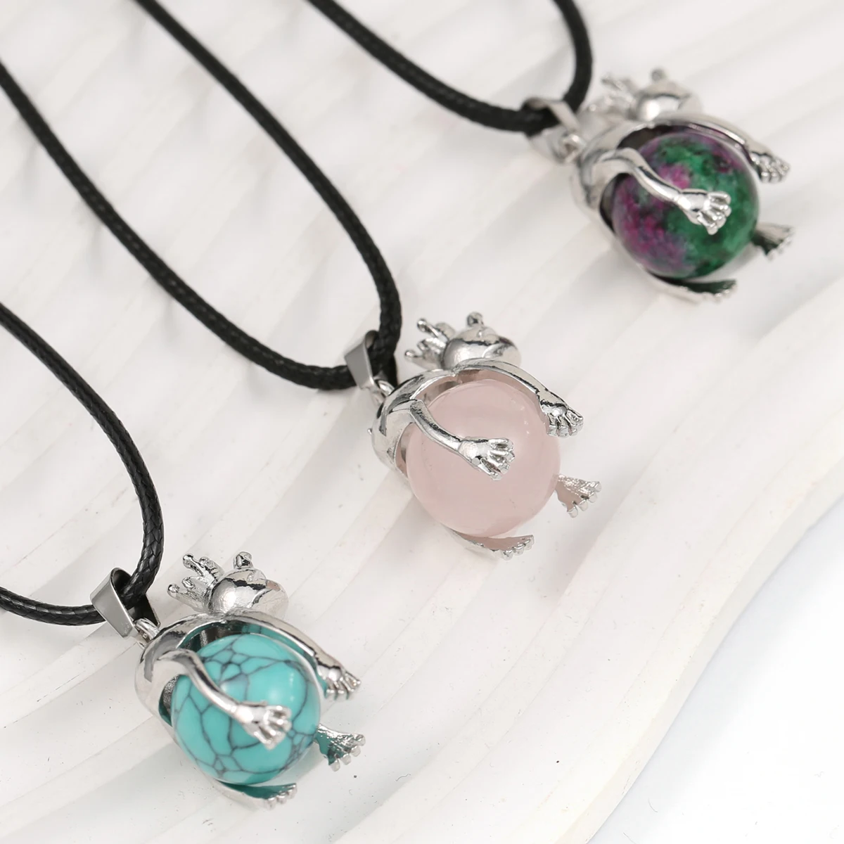Women Necklace Natural Stone Agates/Rose Quartz Sika-Deer Pendant Leather Chains Charms For Women Love Romantic Gift
Women Necklace Natural Stone Agates/Rose Quartz Sika-Deer Pendant Leather Chains Charms For Women Love Romantic Gift
