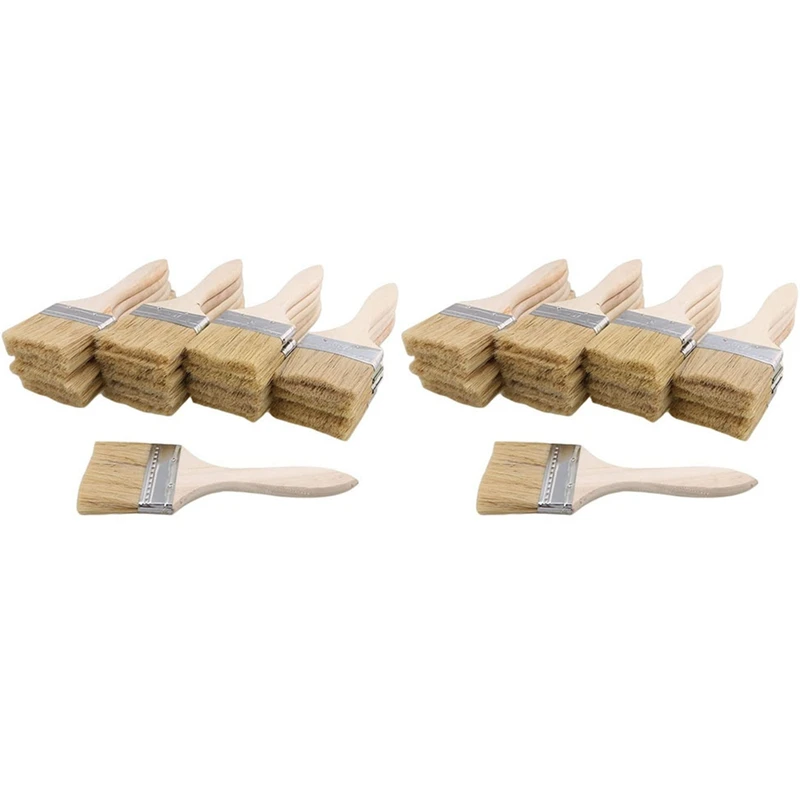 48Pcs Paint Brushes 70mm Chip Paint and Varnish Brush Perfect for Wall and Wood Painting Stains Glues
48Pcs Paint Brushes 70mm Chip Paint and Varnish Brush Perfect for Wall and Wood Painting Stains Glues