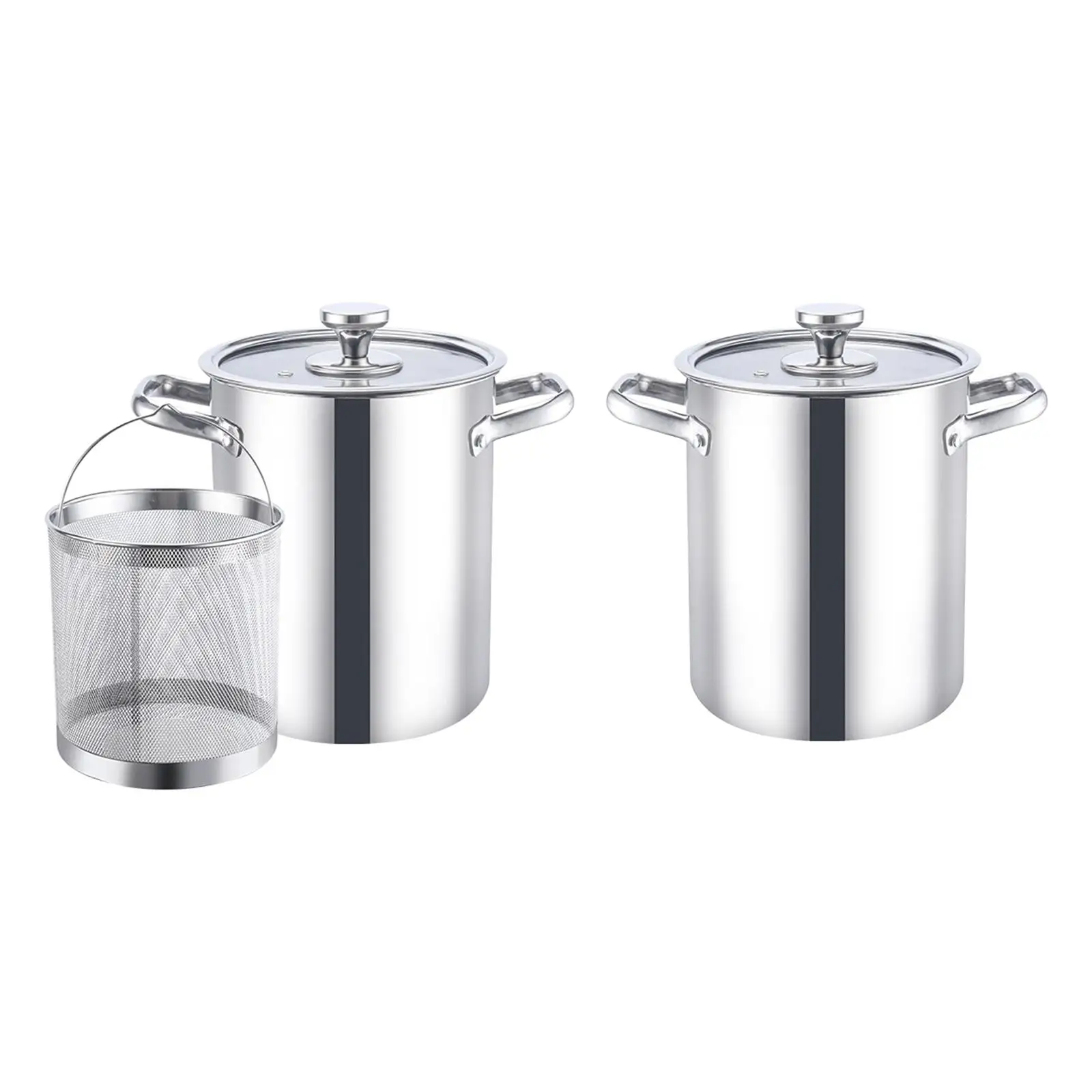 Кастрюля с двойными ручками, кастрюля для супа повышенной прочности, толстые глубокие кастрюли для жарки из нержавеющей стали 304 со стеклян...
Кастрюля с двойными ручками, кастрюля для супа повышенной прочности, толстые глубокие кастрюли для жарки из нержавеющей стали 304 со стеклян...