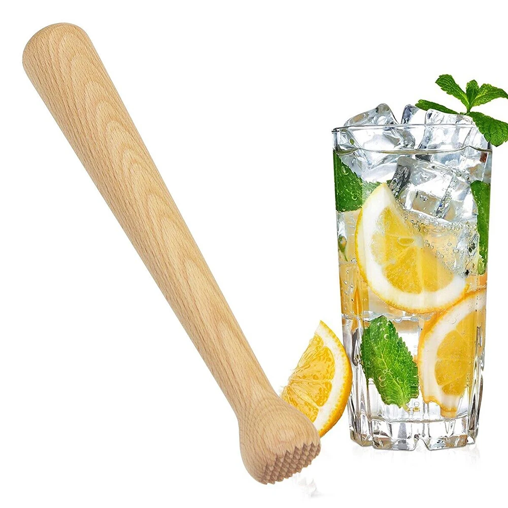 Beechwood Drink Muddler Wooden Masher Crusher Cocktail Damper Tool Ice Hammer DIY Drink Fruit Muddler Crushed Ice Tool
Beechwood Drink Muddler Wooden Masher Crusher Cocktail Damper Tool Ice Hammer DIY Drink Fruit Muddler Crushed Ice Tool