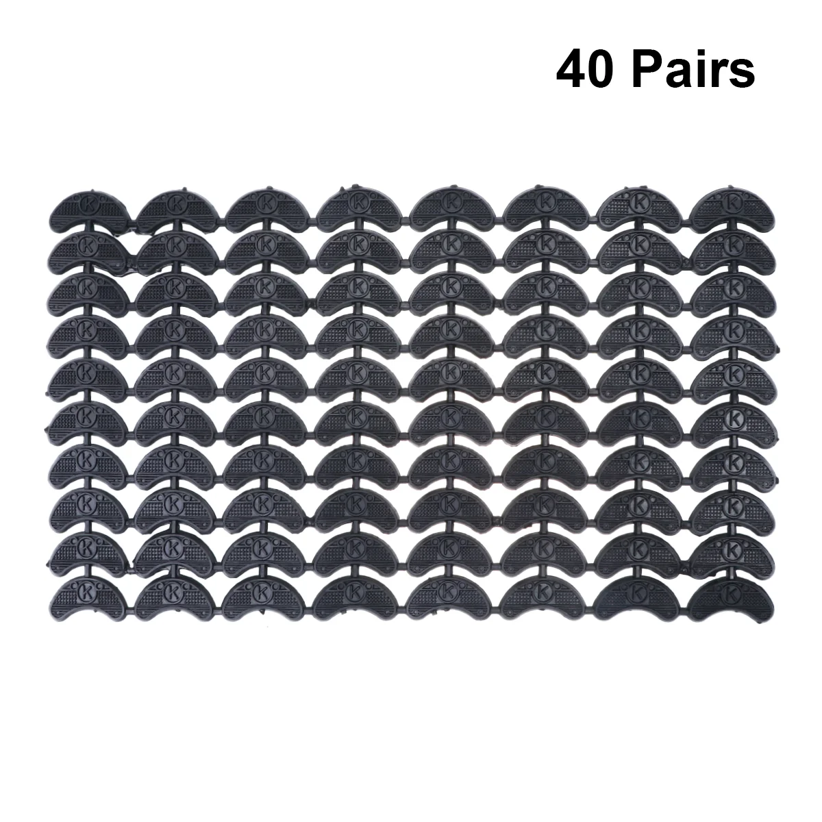 40 Pairs Anti-skid Shoe Sole Stickers Wear-resistant Heel Sole Patch Shoes Repair Pad for Shop (Medium)
40 Pairs Anti-skid Shoe Sole Stickers Wear-resistant Heel Sole Patch Shoes Repair Pad for Shop (Medium)
