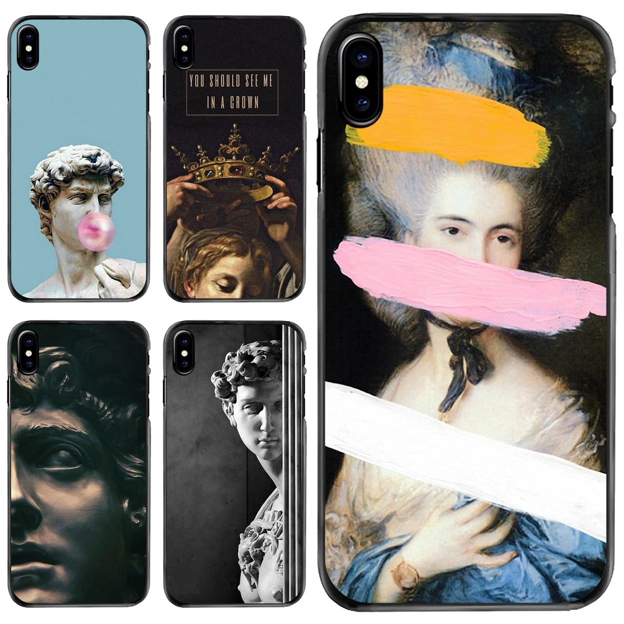 For Apple iPhone 11 12 13 14 Pro MAX Mini 5 5S SE 6 6S 7 8 Plus 10 X XR XS Hard Phone Shell Case Vintage Plaster Statue David
For Apple iPhone 11 12 13 14 Pro MAX Mini 5 5S SE 6 6S 7 8 Plus 10 X XR XS Hard Phone Shell Case Vintage Plaster Statue David