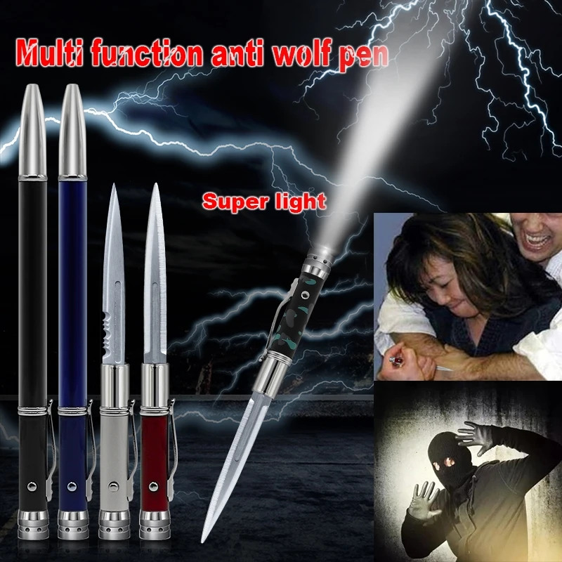 2022 New Latest High-tech Led Multi-functional Men's and Women's Self Defense Pen Field Survival Knife
2022 New Latest High-tech Led Multi-functional Men's and Women's Self Defense Pen Field Survival Knife