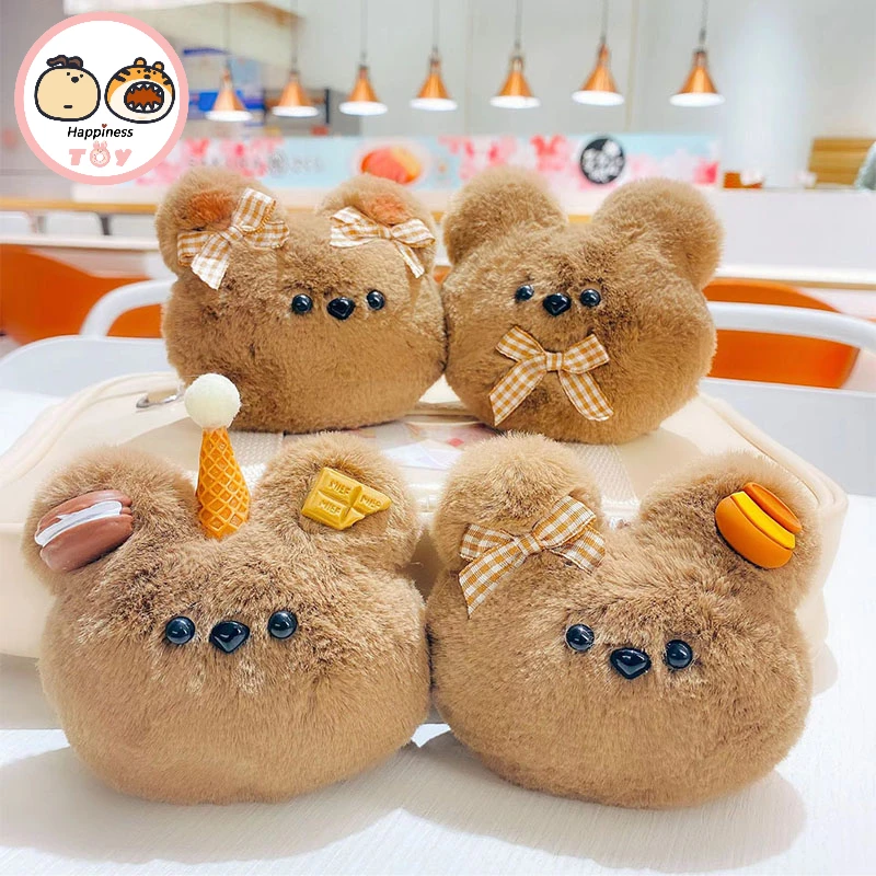 Soft Plush Cute Brown Bear Bag Pendant Kawaii Accessories Pendant Toy Sweet Cartoon Animal Couple Birthday Doll Keychain Girl
Soft Plush Cute Brown Bear Bag Pendant Kawaii Accessories Pendant Toy Sweet Cartoon Animal Couple Birthday Doll Keychain Girl