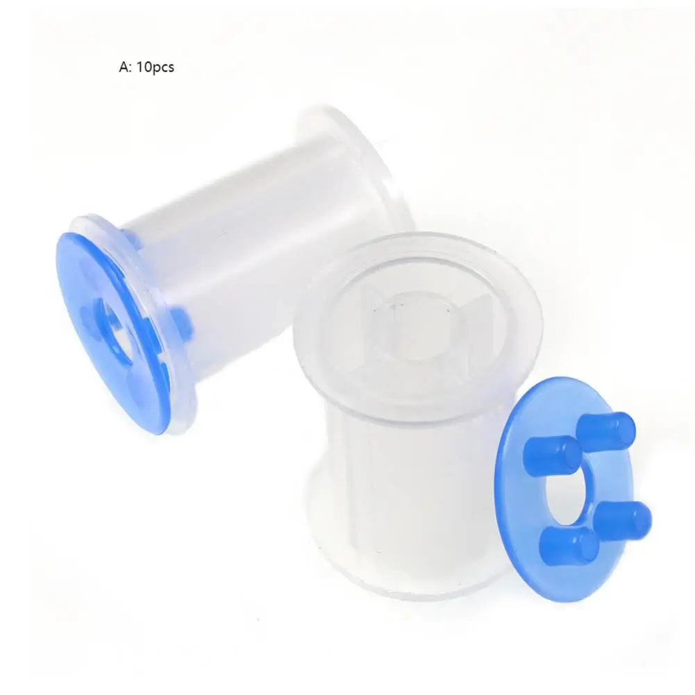 Fly Tying Bobbin Spools 10 Pcs/set 15g/pcs Accessories Anti-crack Anti-fall Parts White Transparent With Buckle Cap
Fly Tying Bobbin Spools 10 Pcs/set 15g/pcs Accessories Anti-crack Anti-fall Parts White Transparent With Buckle Cap