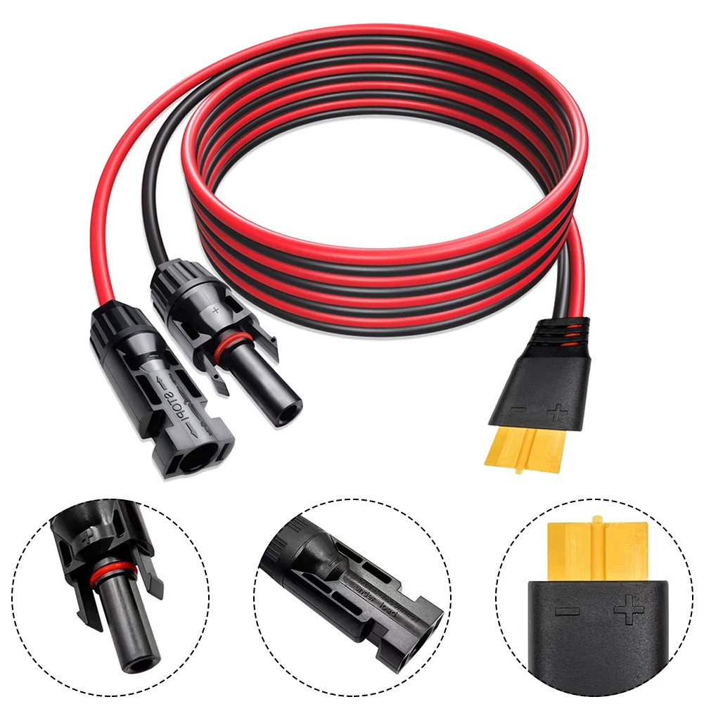 XT60 Adapter To Solar Plug Socket Extension Charging Cable Wire 12AWG Solar Panel Connecting Line Solar PV Wires Connectors
XT60 Adapter To Solar Plug Socket Extension Charging Cable Wire 12AWG Solar Panel Connecting Line Solar PV Wires Connectors