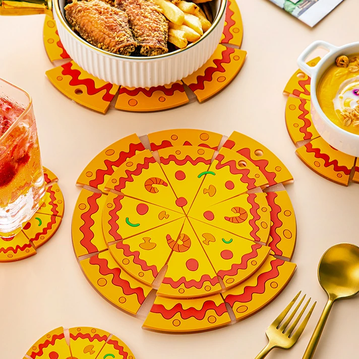 Pizza Hot Pot Holder Anti-Slip Cup Coasters Bowl Tableware Mat Heat Resistant Pan Pad for Countertop Kichen Accessories Coaster
Pizza Hot Pot Holder Anti-Slip Cup Coasters Bowl Tableware Mat Heat Resistant Pan Pad for Countertop Kichen Accessories Coaster