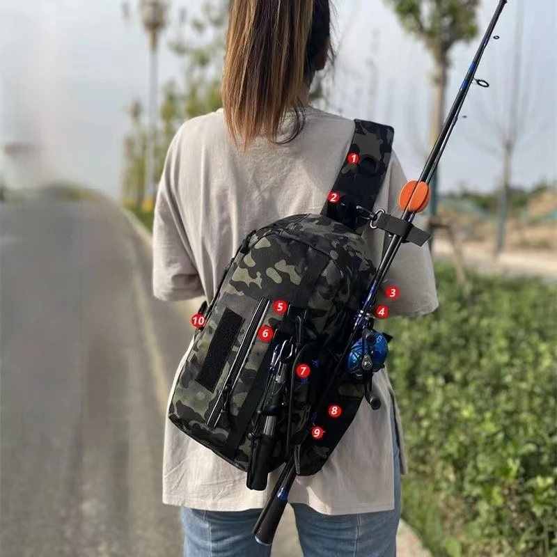 Oblique Span Multifunctional High-Capacity Fishing Bag Plugged Waterproof Fishing Bag Chest Pack Fishing Tools Accessories
Oblique Span Multifunctional High-Capacity Fishing Bag Plugged Waterproof Fishing Bag Chest Pack Fishing Tools Accessories