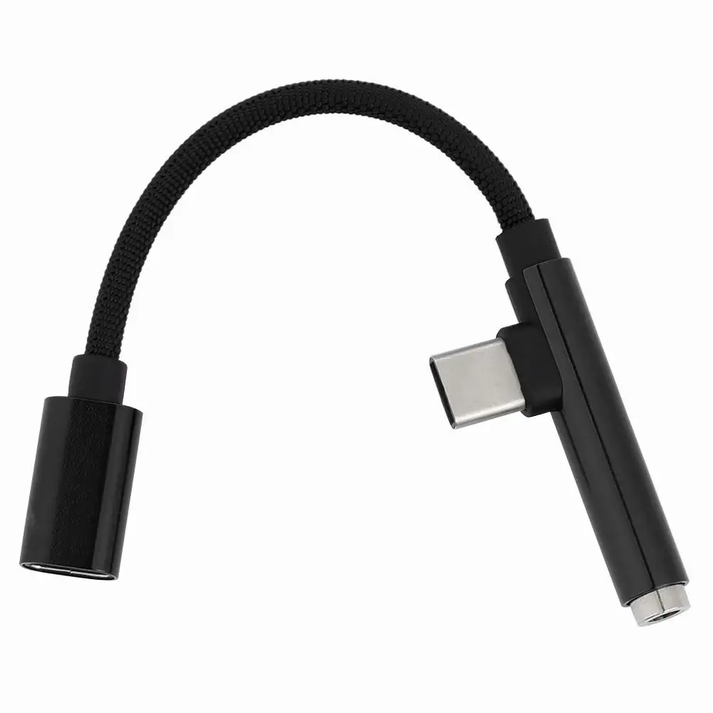 2 in 1 Type C to 3.5mm Cable Earphone Headphone Audio Music Charging Adapter for Xiaomi 8/8SE Huawei MATE10PRO Mobile Phone
2 in 1 Type C to 3.5mm Cable Earphone Headphone Audio Music Charging Adapter for Xiaomi 8/8SE Huawei MATE10PRO Mobile Phone