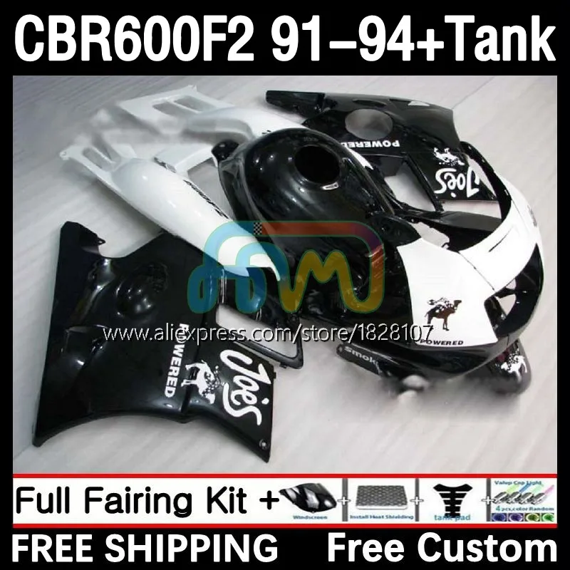 White black Body +Tank For HONDA CBR600 CBR 600F2 600 F2 FS 20No.89 CBR600F2 91 92 93 94 CBR600FS 1991 1992 1993 1994 Fairing
White black Body +Tank For HONDA CBR600 CBR 600F2 600 F2 FS 20No.89 CBR600F2 91 92 93 94 CBR600FS 1991 1992 1993 1994 Fairing