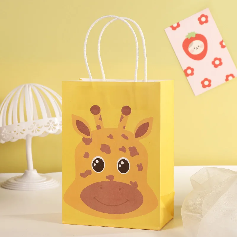 12Pcs Jungle Animals Paper Bag Cartoon Lion Tiger Zebra Gift Bag for Jungle Party Decorations Kids Gift Cookies Packaging Bags
12Pcs Jungle Animals Paper Bag Cartoon Lion Tiger Zebra Gift Bag for Jungle Party Decorations Kids Gift Cookies Packaging Bags