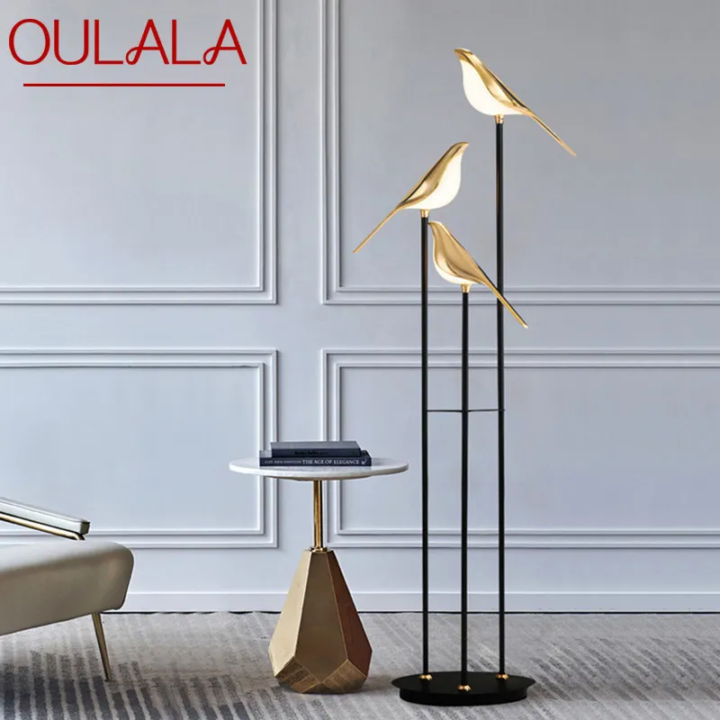OULALA Nordic Modern Floor Lamp LED Vintage Creative Bird Design Standing Light For Home Living Room Bedroom Decor
OULALA Nordic Modern Floor Lamp LED Vintage Creative Bird Design Standing Light For Home Living Room Bedroom Decor