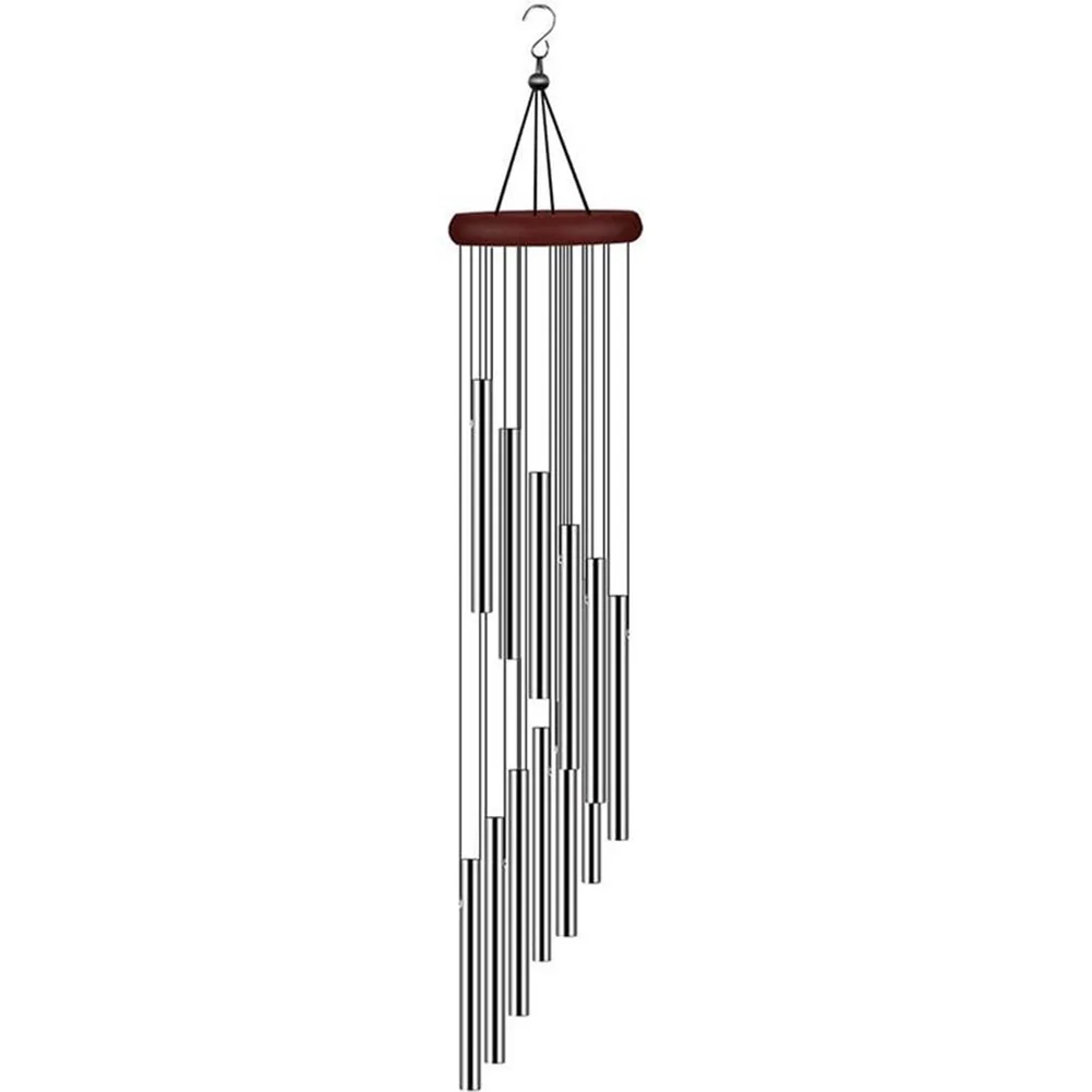 12 Tubes Wind Chimes Aluminum Tube Pine Metal Pipe Wind Chimes Bells Decor For Indoors Courtyards Festive Atmosphere Gift
12 Tubes Wind Chimes Aluminum Tube Pine Metal Pipe Wind Chimes Bells Decor For Indoors Courtyards Festive Atmosphere Gift