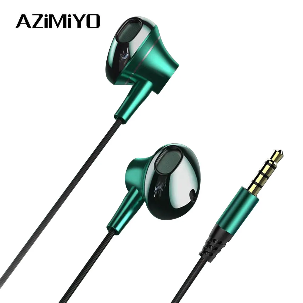 Наушники AZiMiYO M10G, проводные, Металлический Зеленый 3,5 мм, с микрофоном, управление через кабель, для телефонов
Наушники AZiMiYO M10G, проводные, Металлический Зеленый 3,5 мм, с микрофоном, управление через кабель, для телефонов