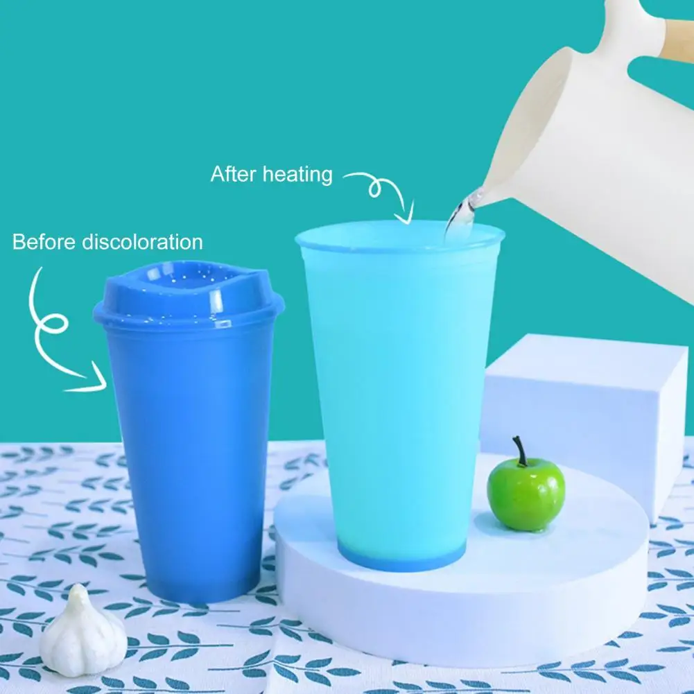 401ML Water Bottle Heat Resistance Leakproof Plastic Food Grade Discoloration Water Cup for Home
401ML Water Bottle Heat Resistance Leakproof Plastic Food Grade Discoloration Water Cup for Home