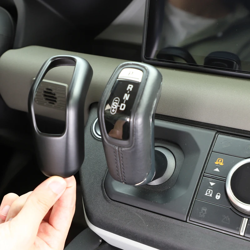 For Land Rover Defender 90 110 130 2020-2023 ABS Matt Black Car Gear Shift Head Cover Trim Stickers Car Accessories
For Land Rover Defender 90 110 130 2020-2023 ABS Matt Black Car Gear Shift Head Cover Trim Stickers Car Accessories