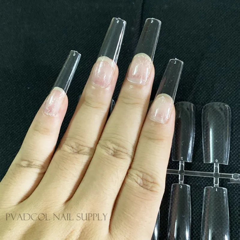 XL Long Square False Nail Tips Full Cover Fake Tip Clear Press On Custom Nails Salon Manicure Supply
XL Long Square False Nail Tips Full Cover Fake Tip Clear Press On Custom Nails Salon Manicure Supply