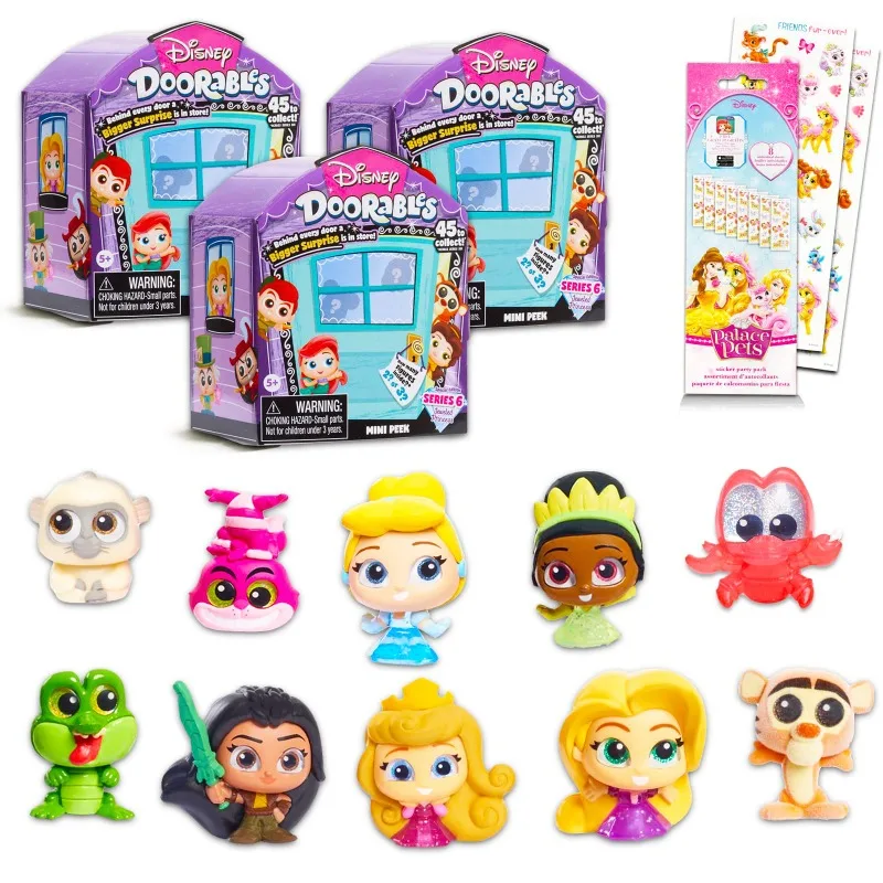 Disney Doorables Series 5 6 The Aristocats Dumbo Cinderella Heihei Sisu Mickey Cartoon Glass Eyed Doll Collection Toy Kids Gifts
Disney Doorables Series 5 6 The Aristocats Dumbo Cinderella Heihei Sisu Mickey Cartoon Glass Eyed Doll Collection Toy Kids Gifts