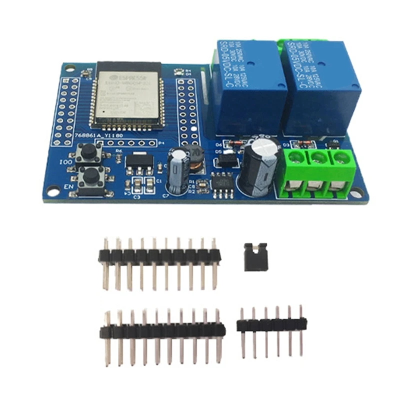 ESP32 Development Board DC5-60V Power Supply Wifi Relay Module ESP32-WROOM Development Board Secondary Development
ESP32 Development Board DC5-60V Power Supply Wifi Relay Module ESP32-WROOM Development Board Secondary Development