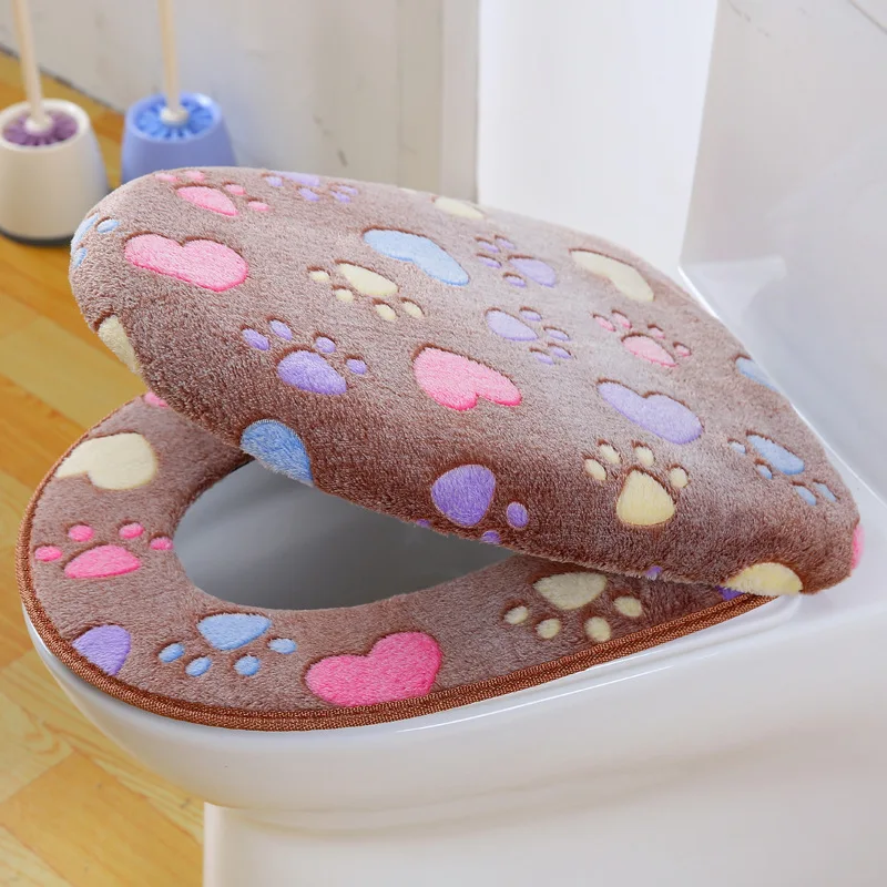 Thick Coral velvet luxury toilet Seat Cover Set soft Warm One / Two-piece toilet Case Waterproof Bathroom WC Cover
Thick Coral velvet luxury toilet Seat Cover Set soft Warm One / Two-piece toilet Case Waterproof Bathroom WC Cover
