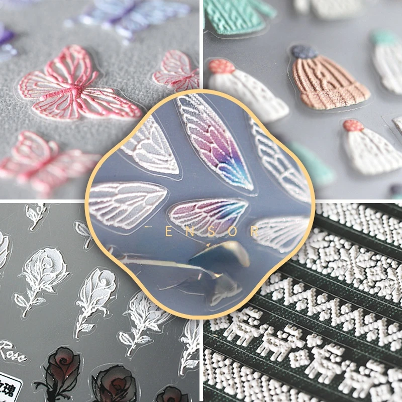 Nail Stickers Japanese 5D Embossed Nail Stickers Pro Frosted Thin Transparent Manicure Embossed Three-dimensional Collection
Nail Stickers Japanese 5D Embossed Nail Stickers Pro Frosted Thin Transparent Manicure Embossed Three-dimensional Collection
