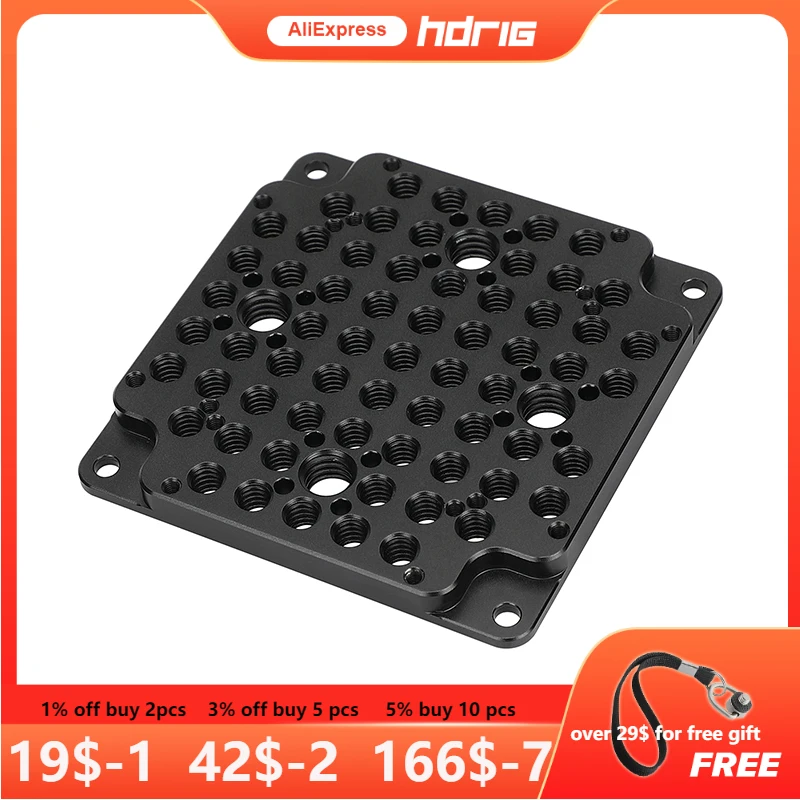 HDRIIG Camera Cheese Mounting Plate Multipurpose Compatible With Standard 75mm VESA Mount
HDRIIG Camera Cheese Mounting Plate Multipurpose Compatible With Standard 75mm VESA Mount