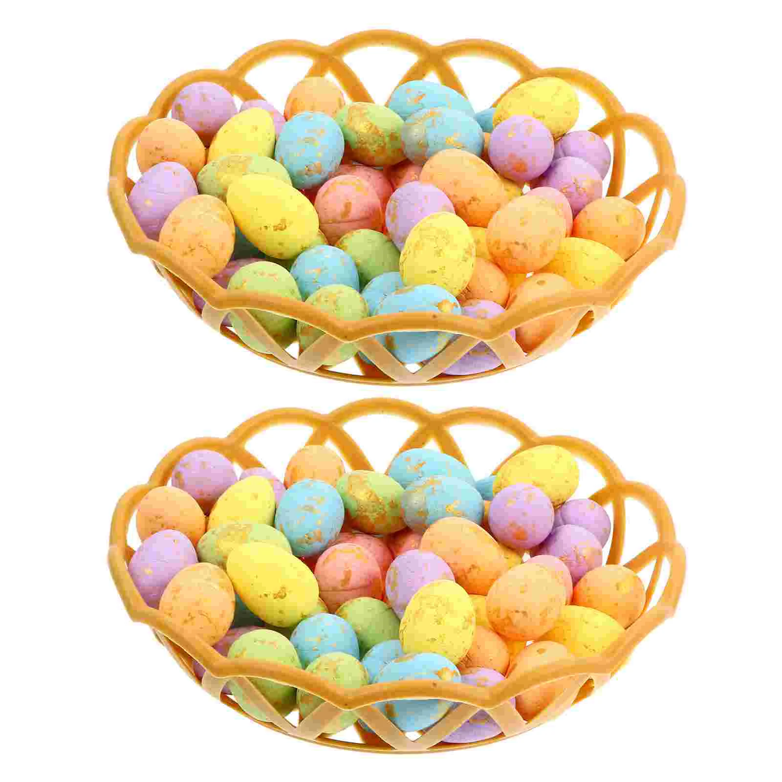 

Easter Eggs Egg Decor Decorative Prop Party Decoration Speckled Ornaments Mini Foam Bird Artificial Ornament Decorations Kids