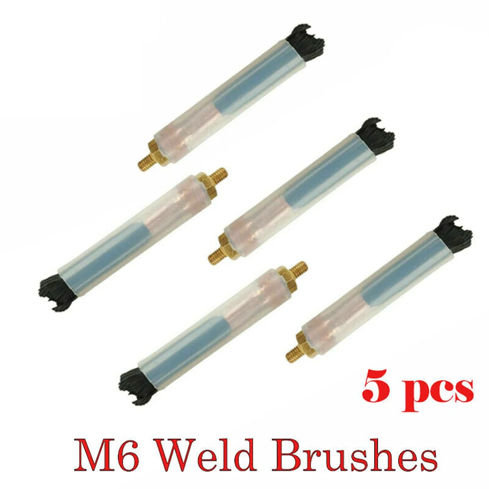 100% Brand New 5-pack M6 Welding Brush Polisher Cleaner 5pcs Seam Cleaning With Silicone Sleeve Effectively Clean Weld Bead
100% Brand New 5-pack M6 Welding Brush Polisher Cleaner 5pcs Seam Cleaning With Silicone Sleeve Effectively Clean Weld Bead