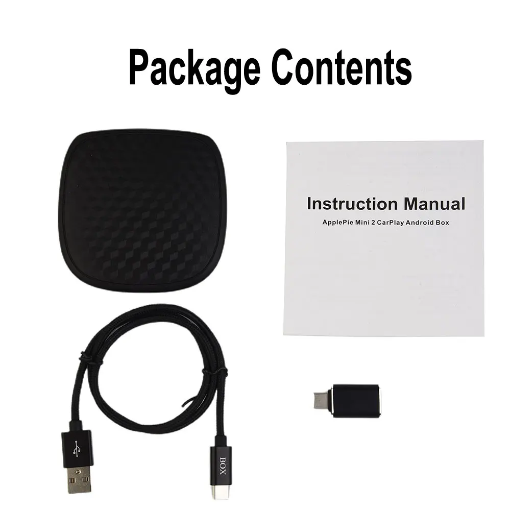 4+64G Vehicle Machine Control Box Carplay Ai Box Wireless Carplay Box Car Multimedia Player AI-996N Snapdragon 8-core Processor
4+64G Vehicle Machine Control Box Carplay Ai Box Wireless Carplay Box Car Multimedia Player AI-996N Snapdragon 8-core Processor