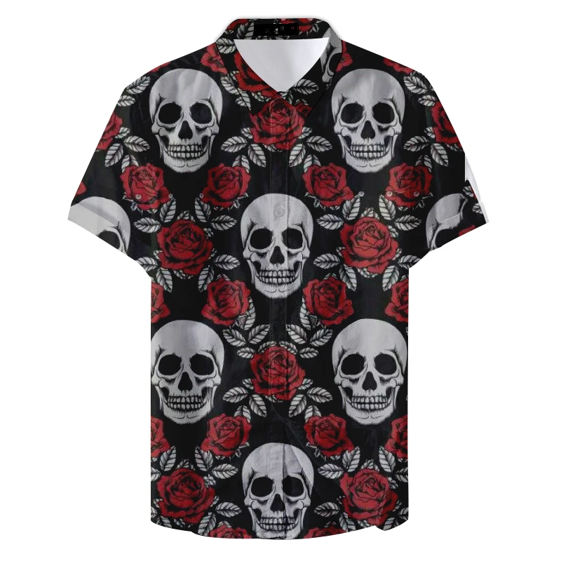 Summer 2022 Fashion Season New Hawaii Sunshine Beach Men's Skull and Pink Printed Casual Shirt,
Summer 2022 Fashion Season New Hawaii Sunshine Beach Men's Skull and Pink Printed Casual Shirt,