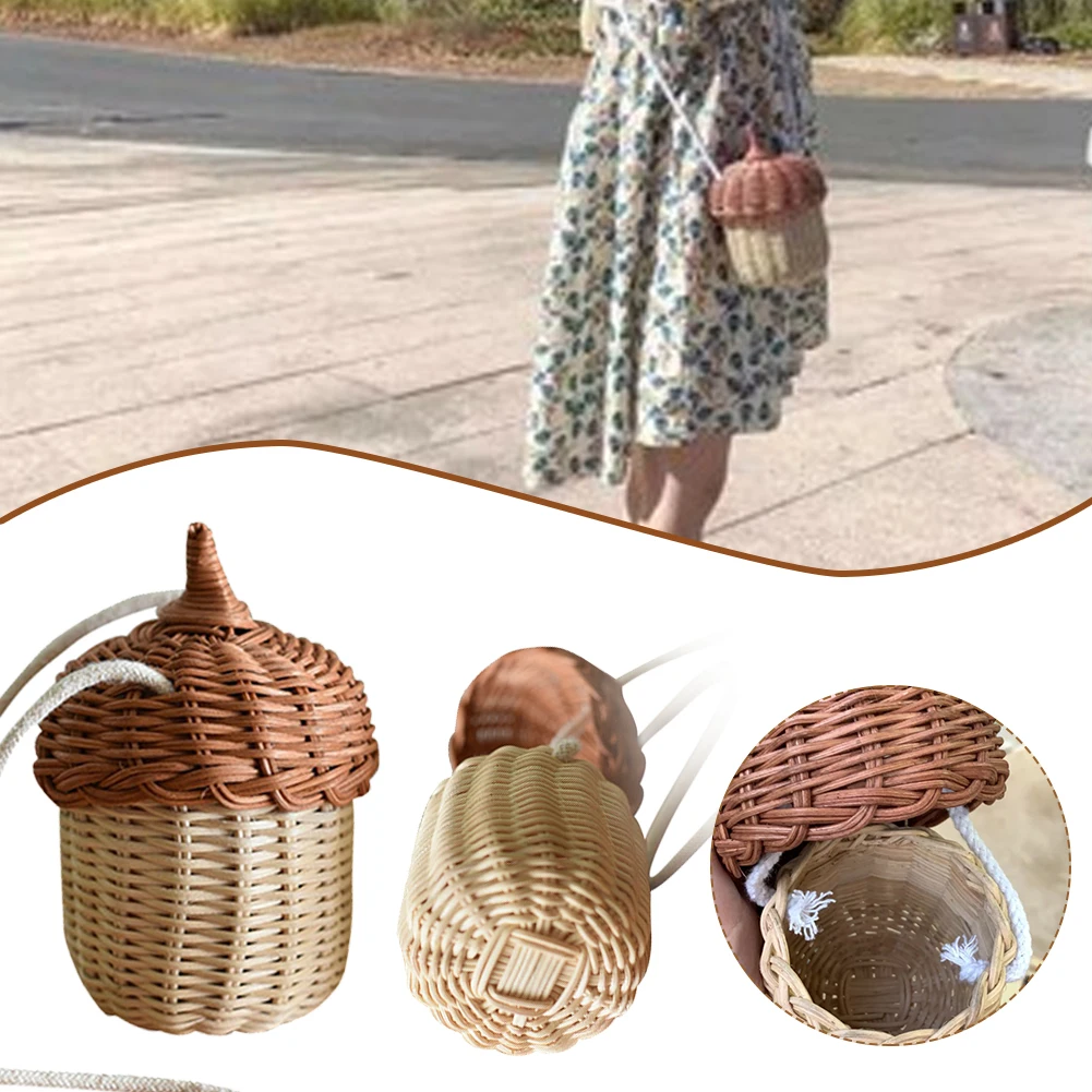 Mini Handwoven Rattan Bag Bucket Tropical Woven Shoulder Rattan Bag Photo Props Mini Women Kids Beach Straw Bag Promotion
Mini Handwoven Rattan Bag Bucket Tropical Woven Shoulder Rattan Bag Photo Props Mini Women Kids Beach Straw Bag Promotion