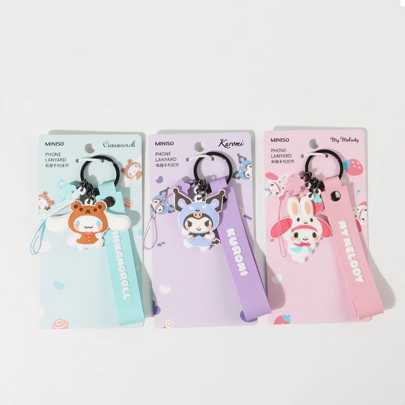 Miniso Cinnamoroll сотовый телефон Очаровательная кавайная аниме Sanrio Kuromi My Melody Милая мультяшная Девочка Сердце брелок игрушка для девочек
Miniso Cinnamoroll сотовый телефон Очаровательная кавайная аниме Sanrio Kuromi My Melody Милая мультяшная Девочка Сердце брелок игрушка для девочек