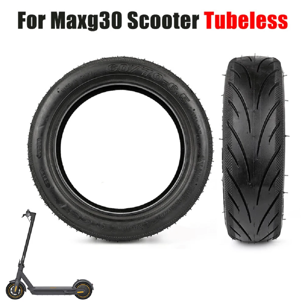 10 Inch 60/70-6.5 Electric Scooter Tyre Tubeless Tire For Ninebot Max G30 Thicken Rubber Inner Front Rear Relacement Accessories
10 Inch 60/70-6.5 Electric Scooter Tyre Tubeless Tire For Ninebot Max G30 Thicken Rubber Inner Front Rear Relacement Accessories