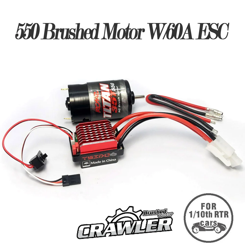 550 Brushed Motor 12T 21T 29T 35T for TRAXXAS Axial SCX10 AXI03007 HSP HPI Wltoys Kyosho 1/10 RC Crawler Off-road Climbing
550 Brushed Motor 12T 21T 29T 35T for TRAXXAS Axial SCX10 AXI03007 HSP HPI Wltoys Kyosho 1/10 RC Crawler Off-road Climbing