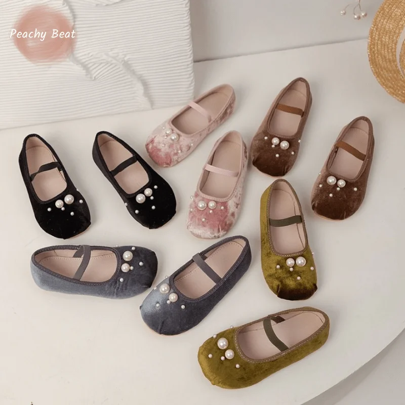 Baby Girl Princess Pearl Silk Shoes Infant Toddler Child Flat Ballet Dance Shoes Soft Shoes Party Performance Shoes Baby Shoes
Baby Girl Princess Pearl Silk Shoes Infant Toddler Child Flat Ballet Dance Shoes Soft Shoes Party Performance Shoes Baby Shoes